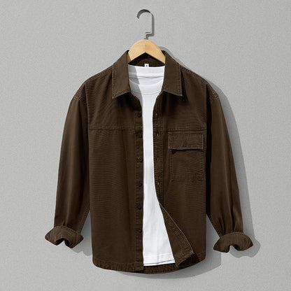 Men's Loose Fit Versatile Blouse top