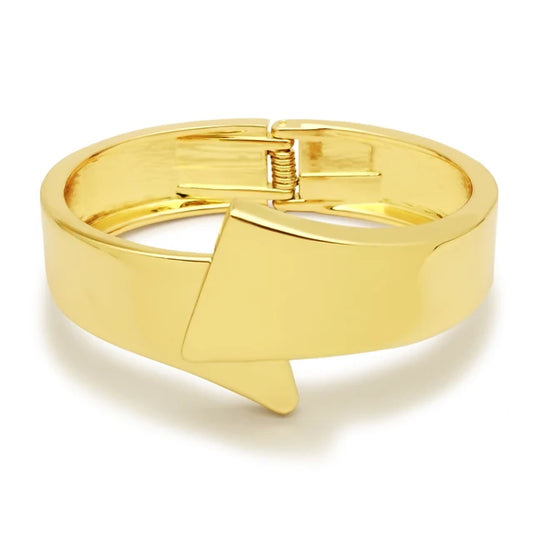 Dames statement armband  van legering met ruwe opening