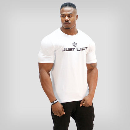 Premium Cotton ModalMen's Sport Casual Summer Short Sleeve Slim Fit Stretch Moisture-Wicking Breathable Fitness T-Shirt Cotton