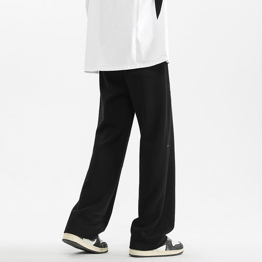 Straight-Leg Casual Pants for Men