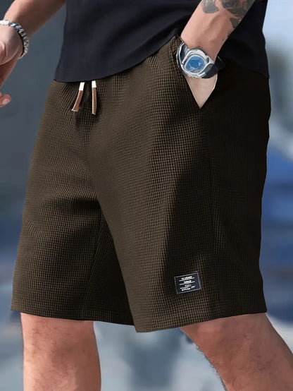 Loose men's casual sports five quarter shorts