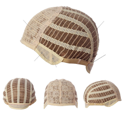 Korte synthetische pruik krullend haar