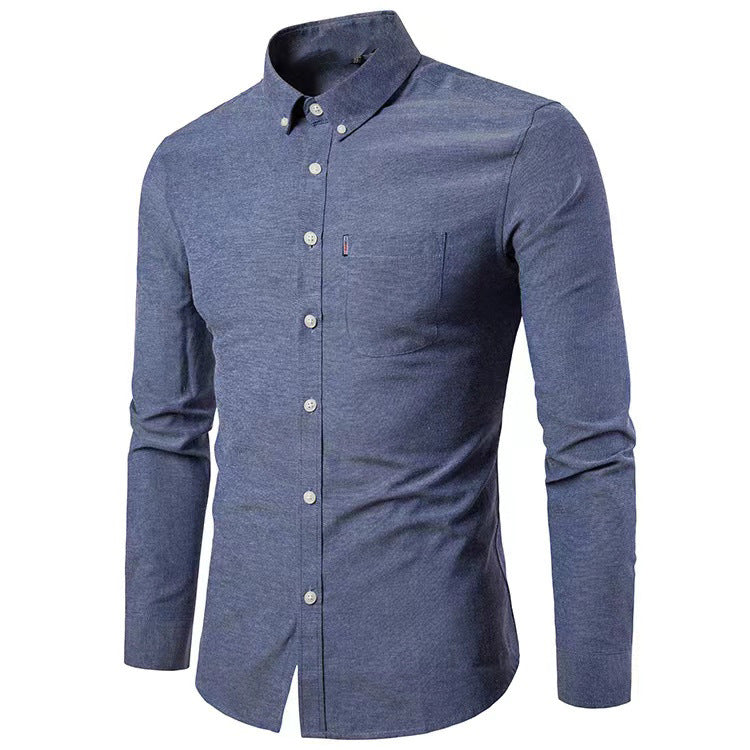 Mens Oxford Long Sleeve Shirt