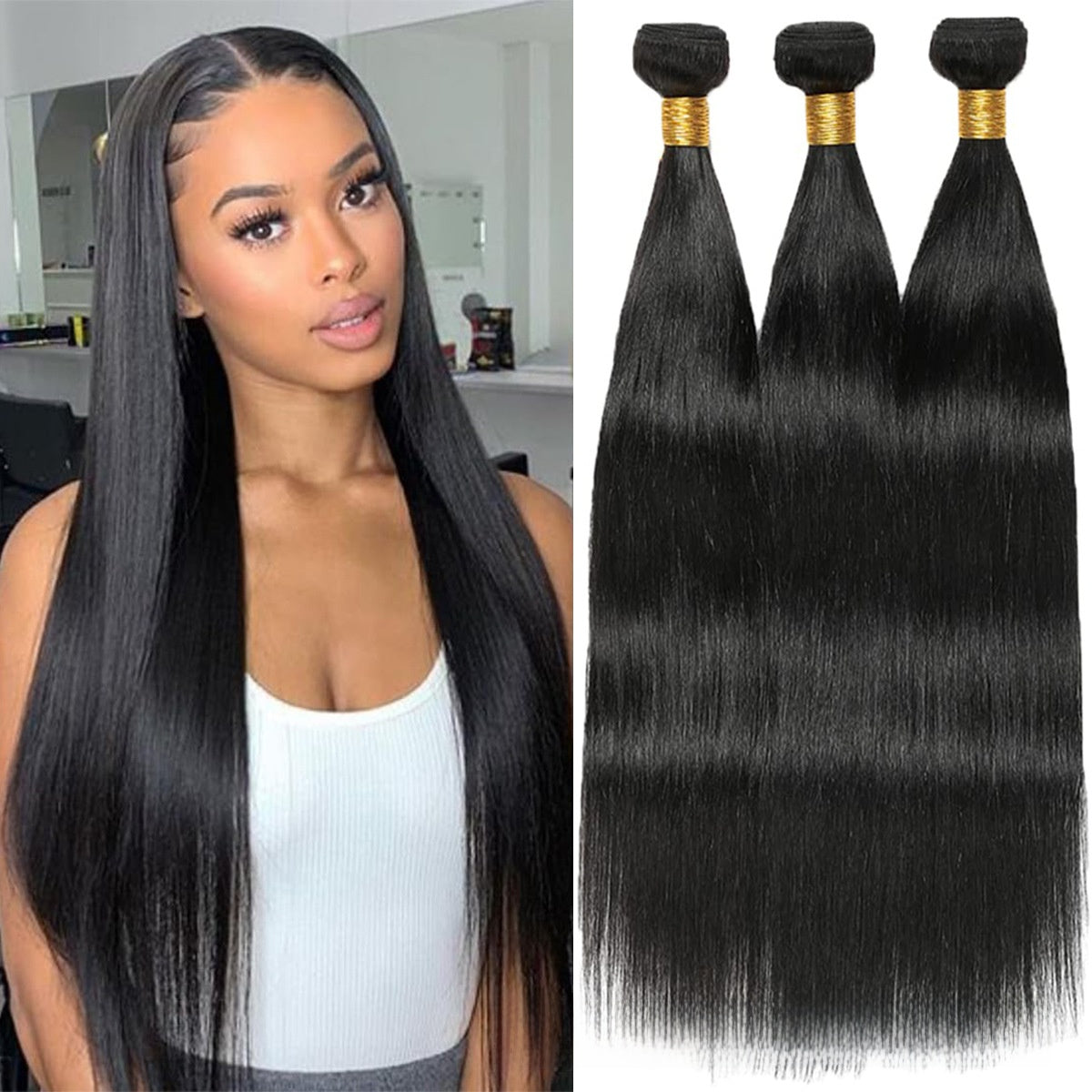Straight Hair Curtain
