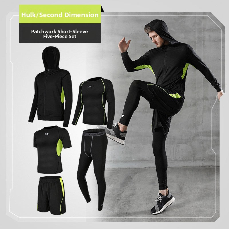 Men's Athletic Training Five-Piece Set