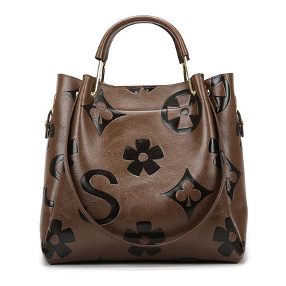 Retro Bucket Bag for Women