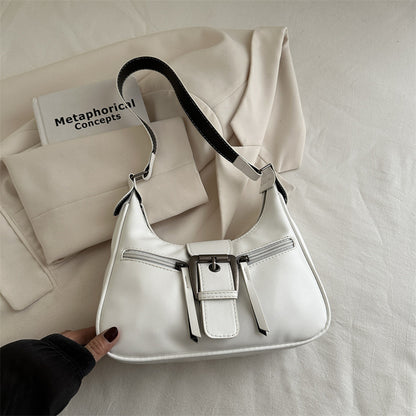 Retro Crescent Shoulder Bag