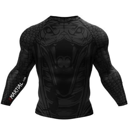 Black/Grey Viper Longsleeve - XMARTIAL