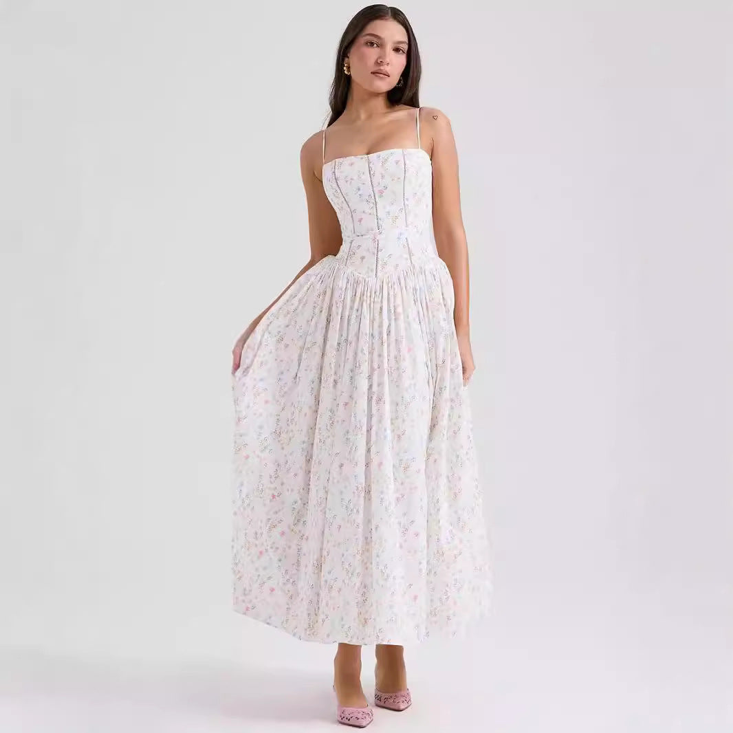 Floral Print Slip Dress
