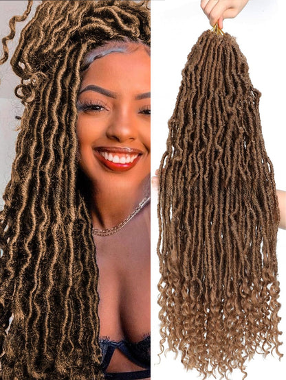 Synthetic fiber wig