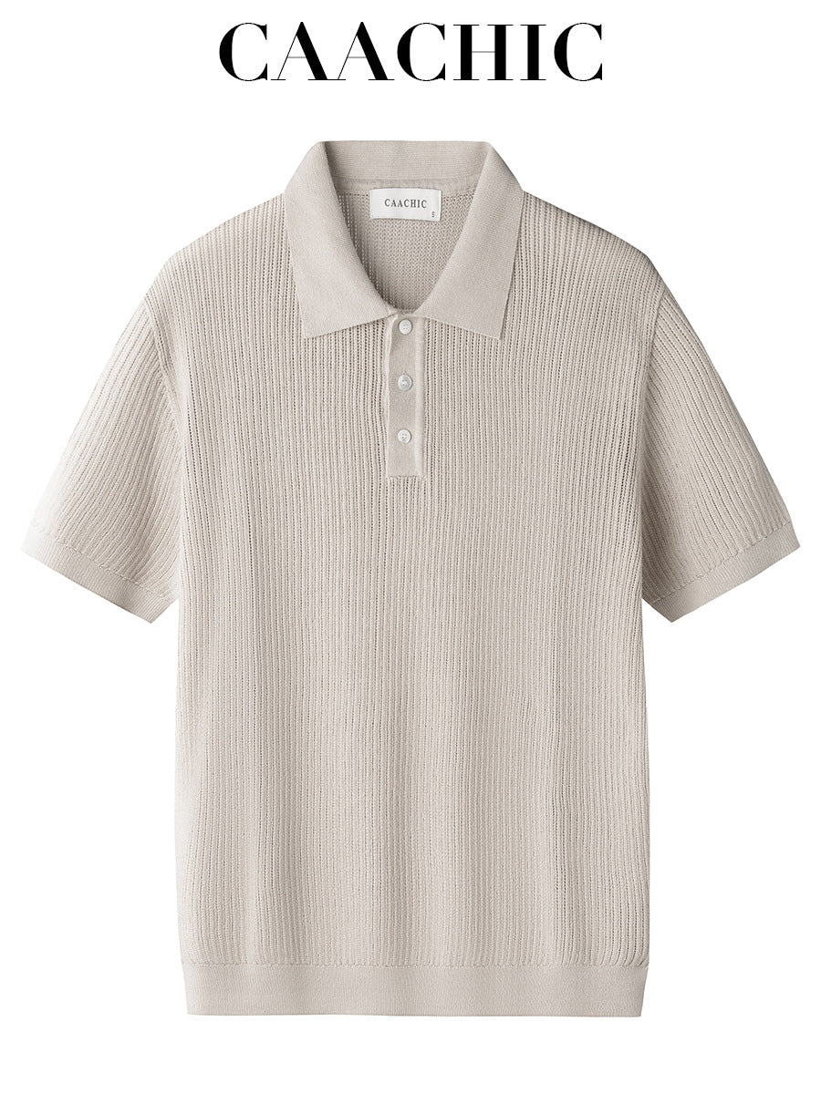 Mens Cotton Polo Shirt Short Sleeve