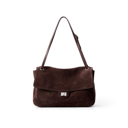 Top Grain Cowhide Leather Messenger Crossbody Shoulder Bag