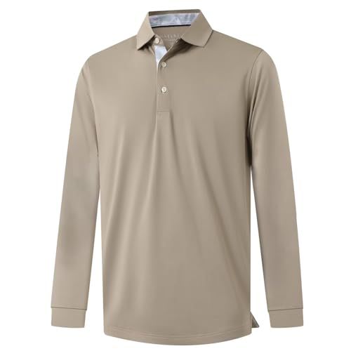 Mens Long Sleeve Polo Shirt