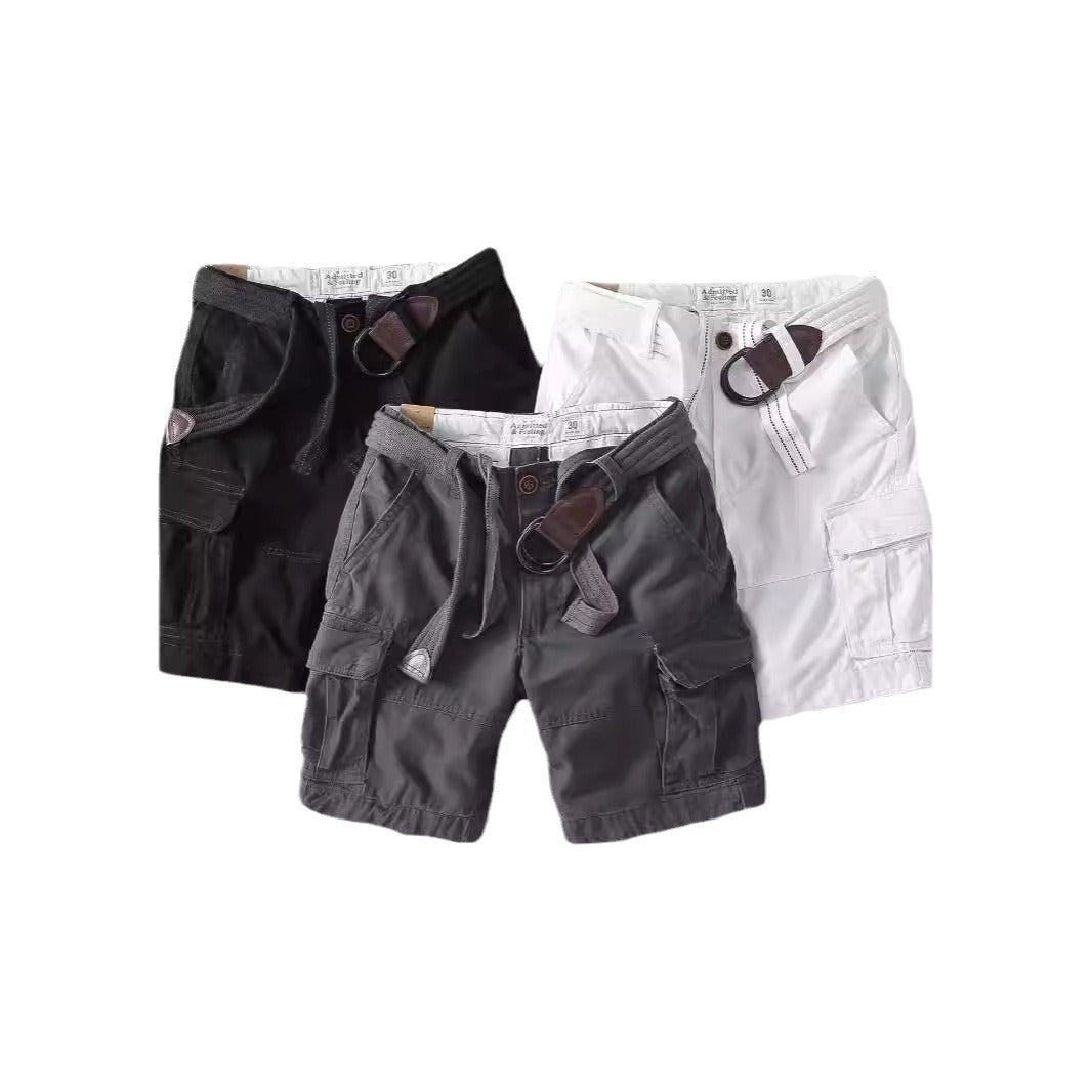 Amerikaanse retro zware casual cargobroek