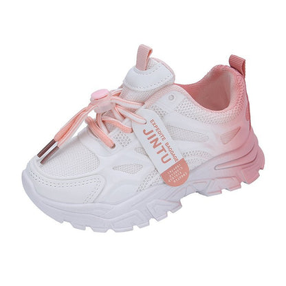 Gradient Color Children Sports Shoes