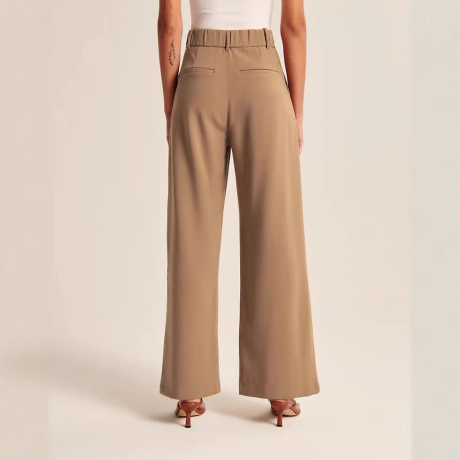High-Waisted Wide-Leg Pants