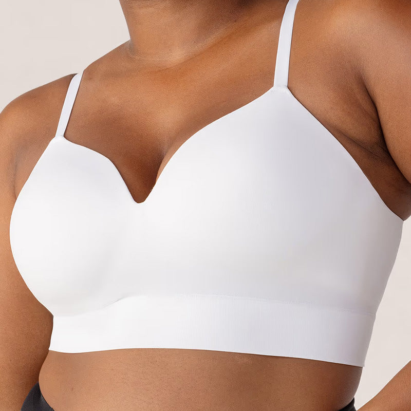 Comfortable No Steel Ring Push Up Bra