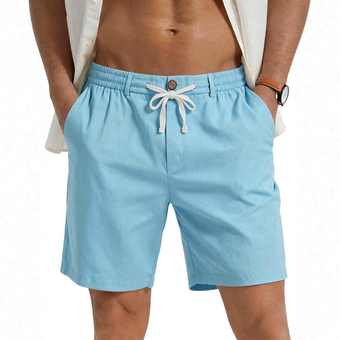 Men's Drawstring Casual Shorts