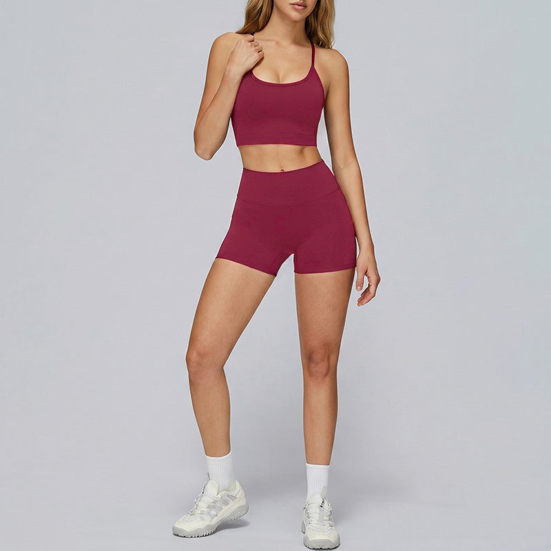 Womens Seamless Yoga Sports Set