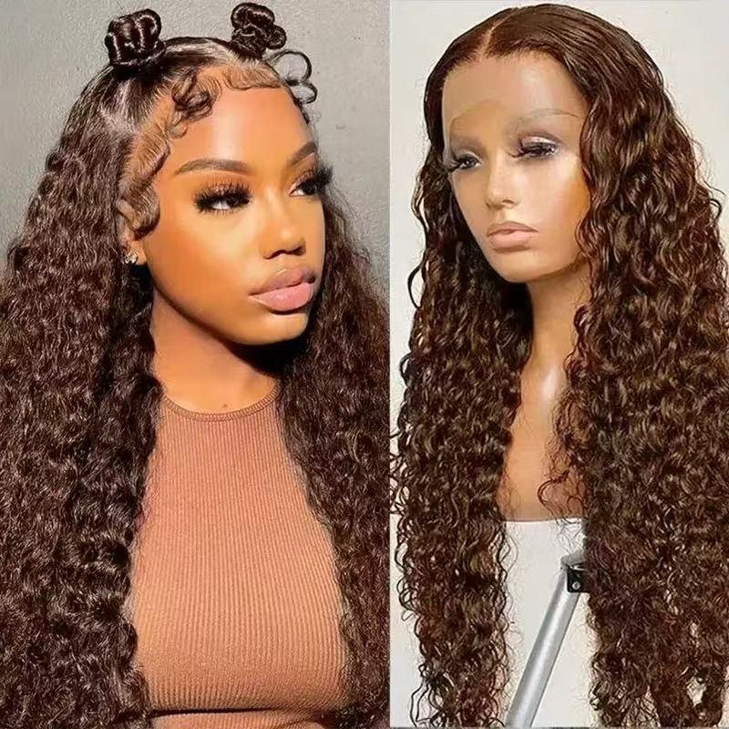 Small Curls Long Curly Hair Lace Front Synthetic Wig