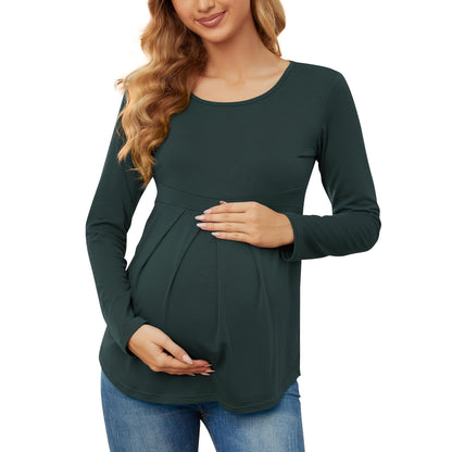 Maternity Ruffle Blouse