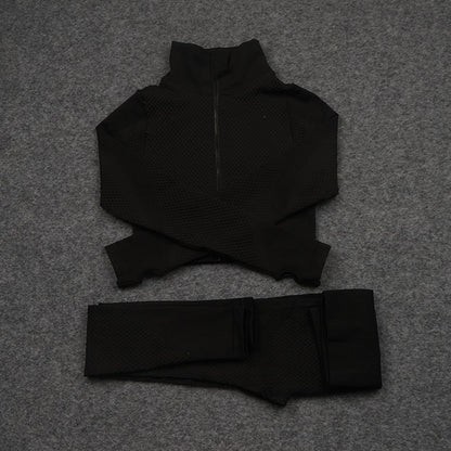 Tweedelige Of Driedelige Stretch Fitnessbroek Sport Yogapak