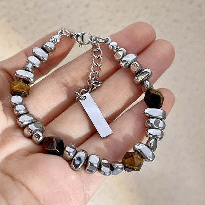 Tiger?s Eye Beaded Bracelet