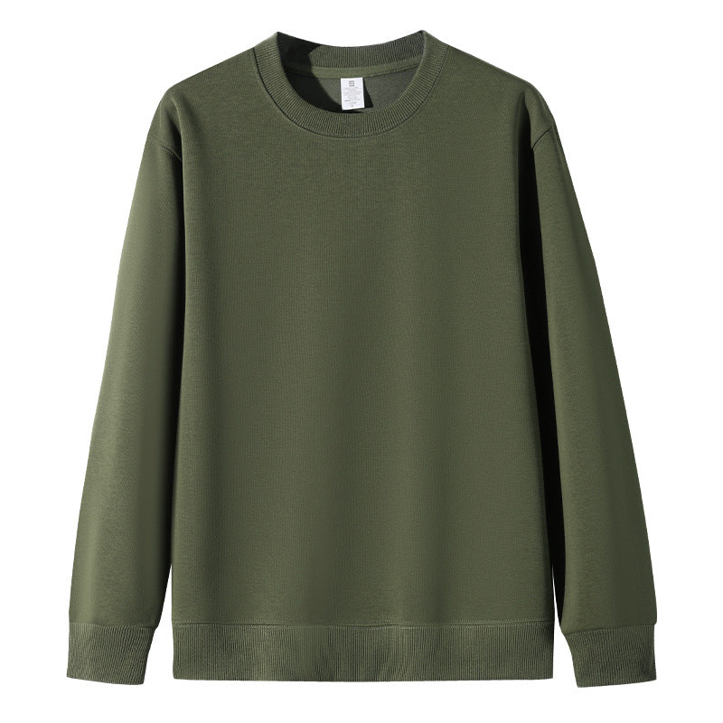 Mens Cotton Blend Pullover Sweatshirt