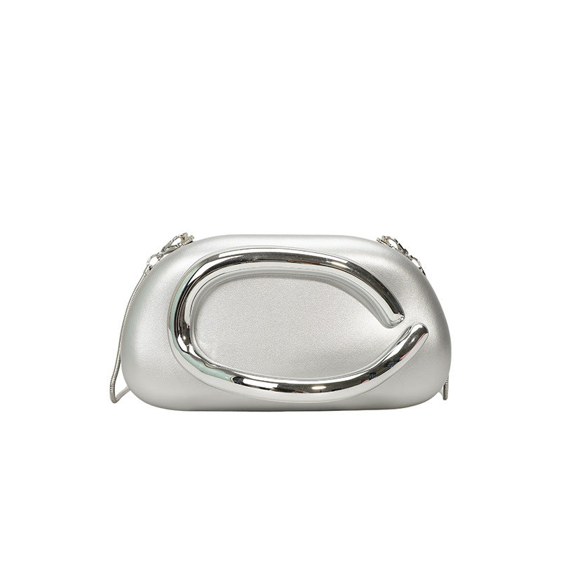 Elegant Chain Strap Clutch Bag