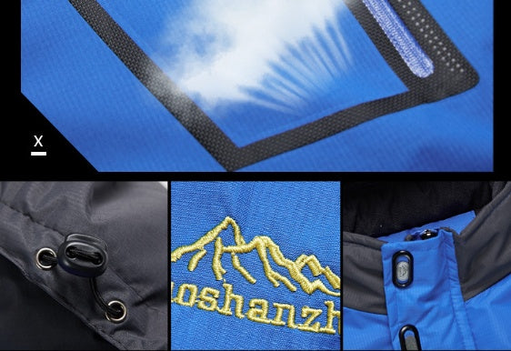 Heren waterdichte winterjas