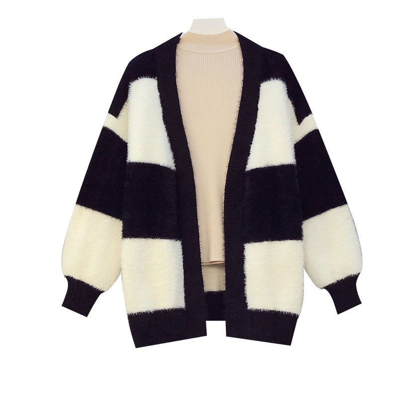 Modieuze losse cardigan