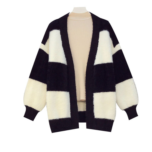Modieuze losse cardigan