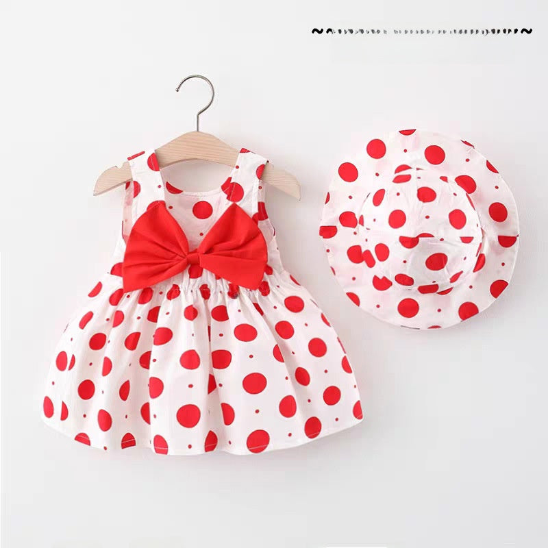 Girls Floral Summer Cotton Dress