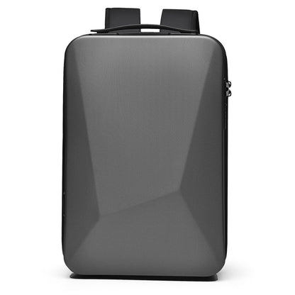 Large-capacity lockable commuter laptop bag
