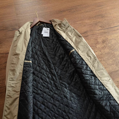 Mid-length trench coat