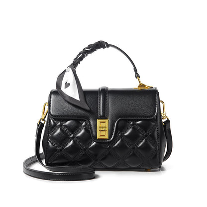 Elegant Women's PU Leather Shoulder Handbag