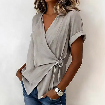 Loose-fitting short-sleeve T-shirt