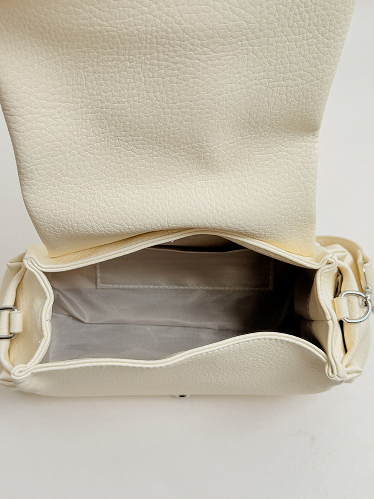 Solid-color single-shoulder underarm bag