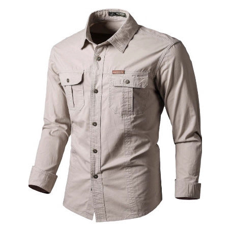 New Casual Loose Long-sleeved Work Shirt