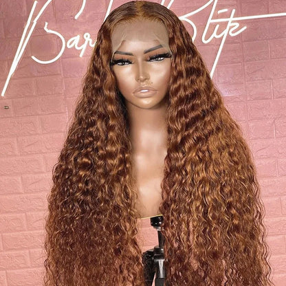 Front Lace Long Curly Synthetic Hair Wig