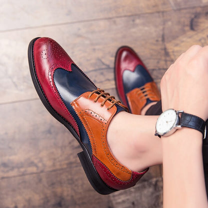 Men's Oxford Shoes Pointed Business Snake Shoes For Men Tassel Loafers Rubber Bottom Outdoor Flat Shoes Men Wedding Shoes
