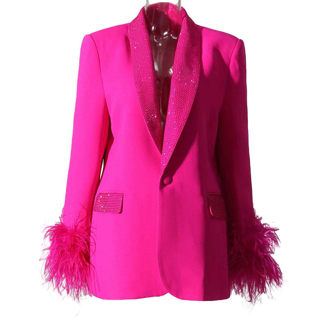 Womens Tailored Suit Jacket and Trousers