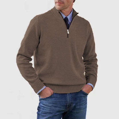 Mens Acrylic Knit Pullover Sweater