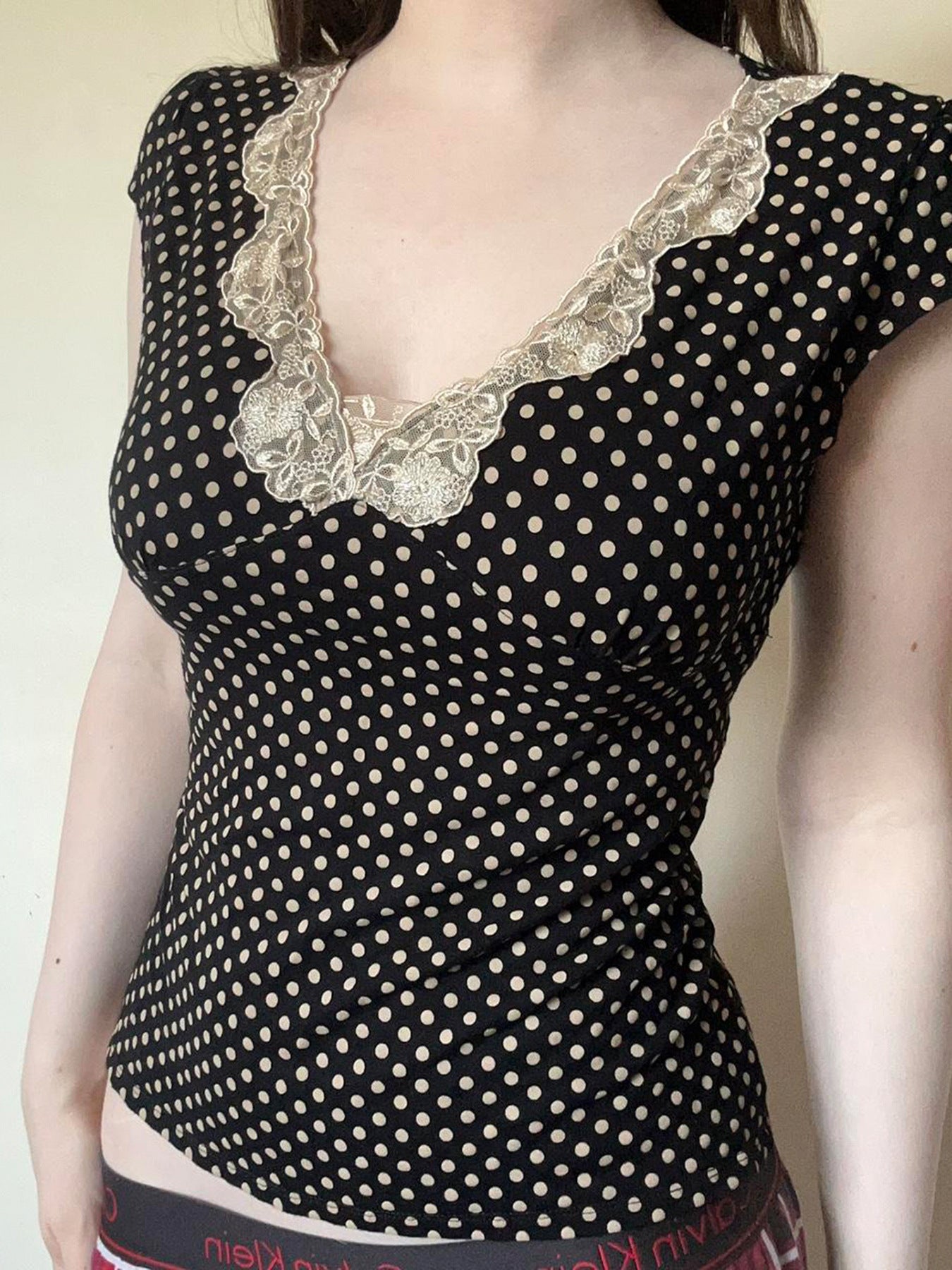 Polka Dot Top