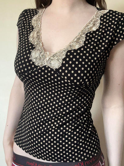 Polka Dot Top