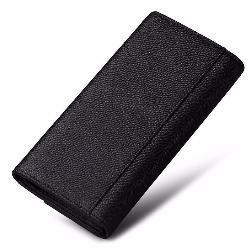 Women's Genuine Leather Tri-Fold Wallet