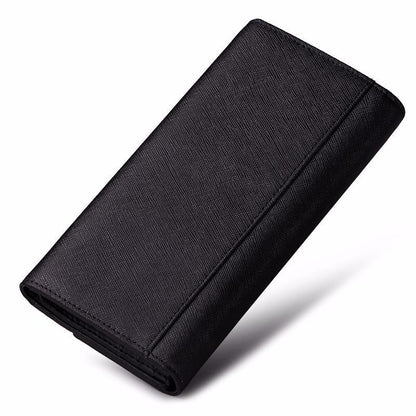 Women's Genuine Leather Tri-Fold Wallet
