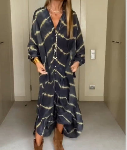 Zomer Cardigan Lange Jurk