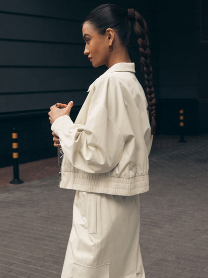 Europese en Amerikaanse korte revers jacket