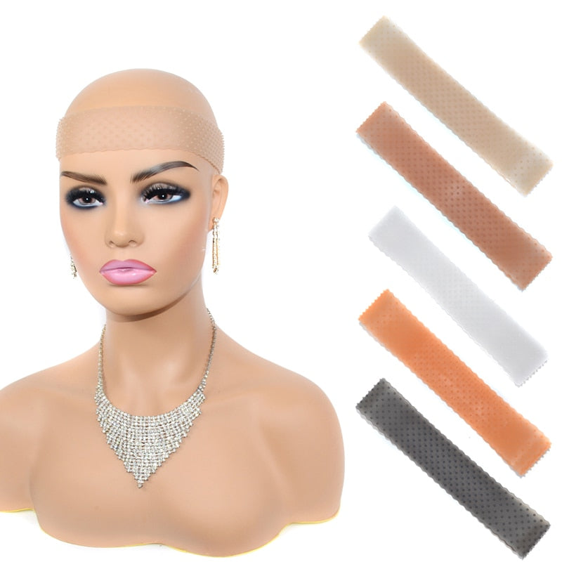 Siliconen wigband effen kleur antislip